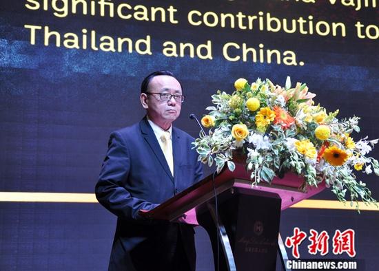12月4日晚，泰王國駐南寧總領(lǐng)事館在廣西首府南寧市舉行招待會(huì)，慶祝泰國國慶。中新社記者 黃艷梅 攝